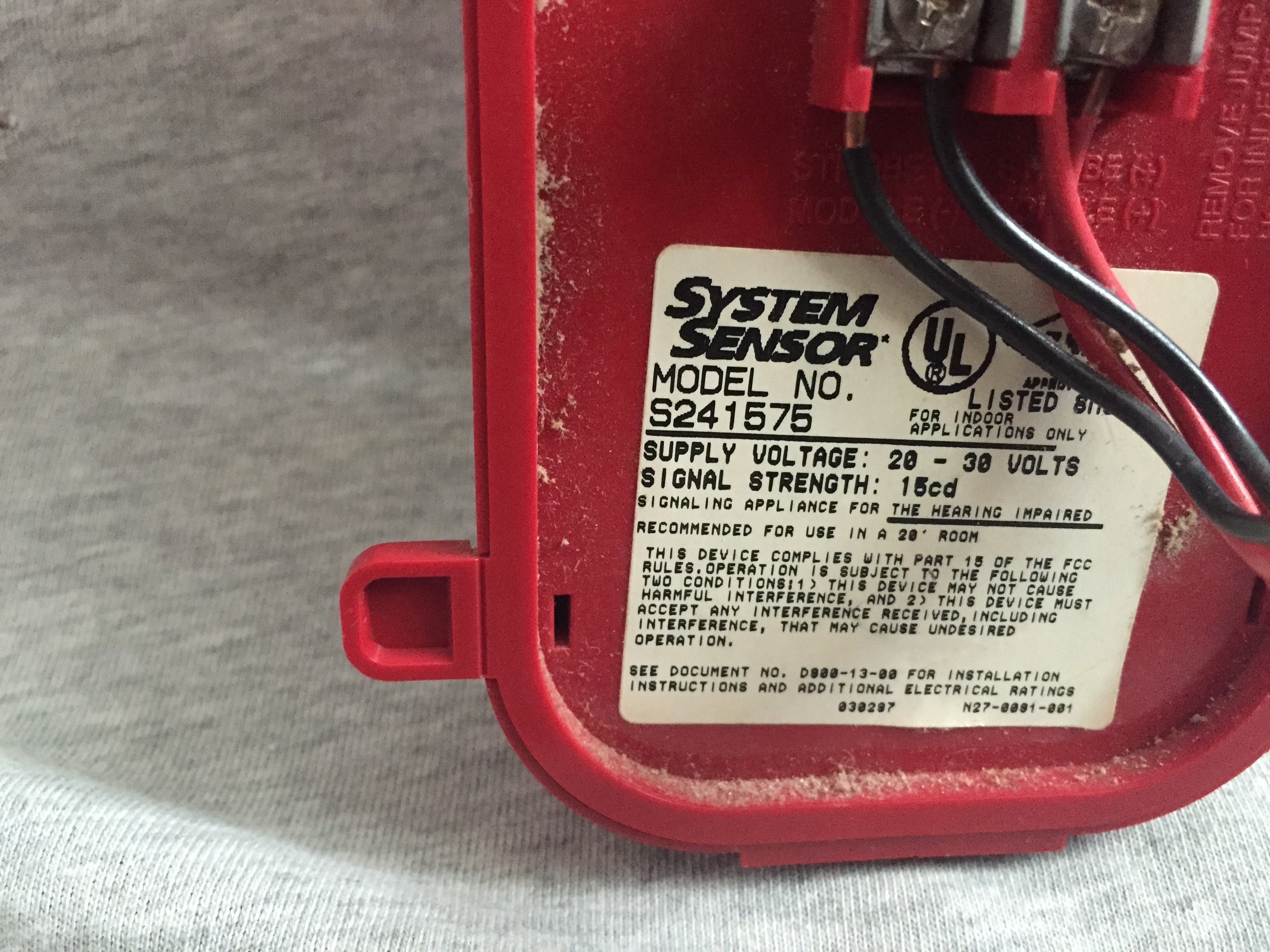 Buy Used Fire Alarm Parts Get More Anythink's