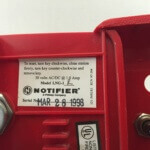 Notifier LNG-1R Back Box 783008103811 