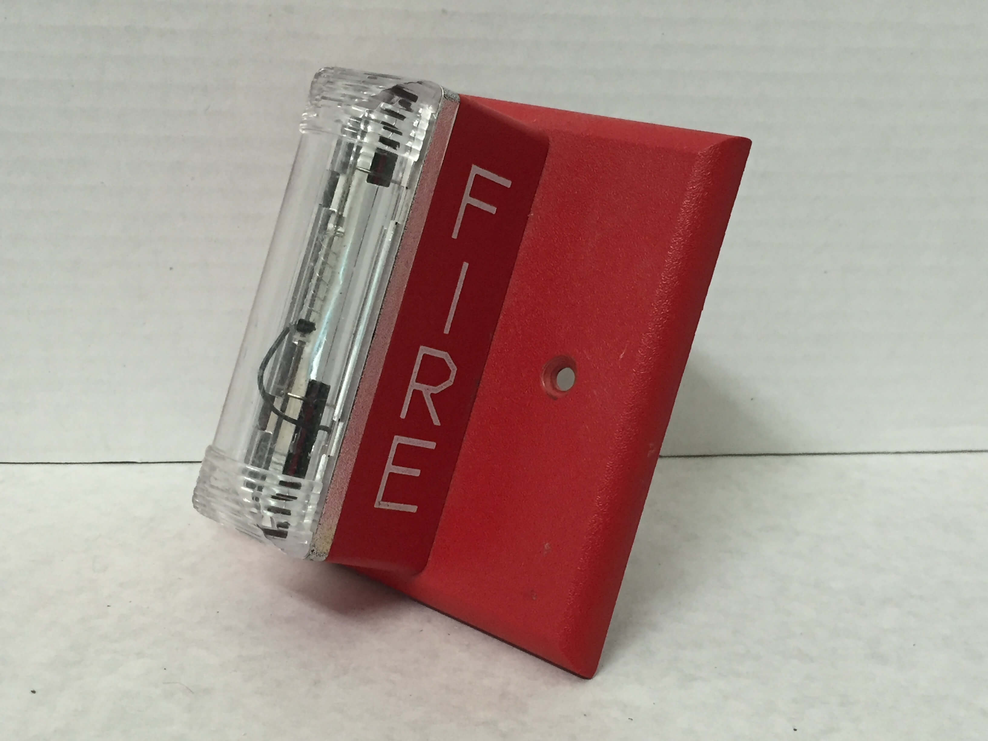 *New* Gentex Fire Alarm Strobe Model GXS-4-1575-WR Red Wall Mount 