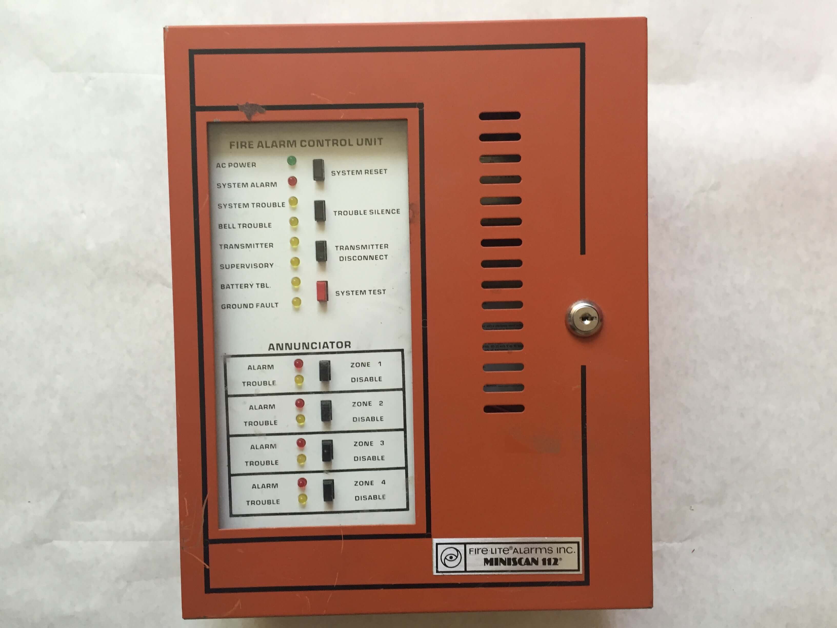 firelite fire alarm panel